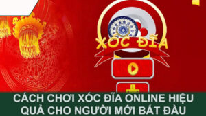 Cách chơi xóc đĩa online hiệu quả cho người mới bắt đầu